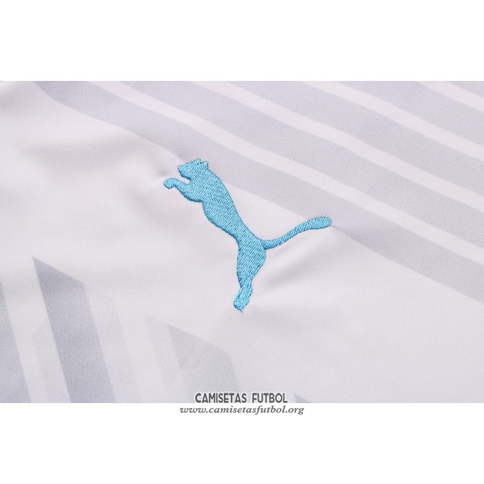 Chandal del Olympique Marsella Manga Corta 2022/2023 Gris